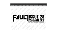 Desktop Screenshot of fault-magazine.com