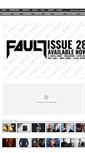 Mobile Screenshot of fault-magazine.com